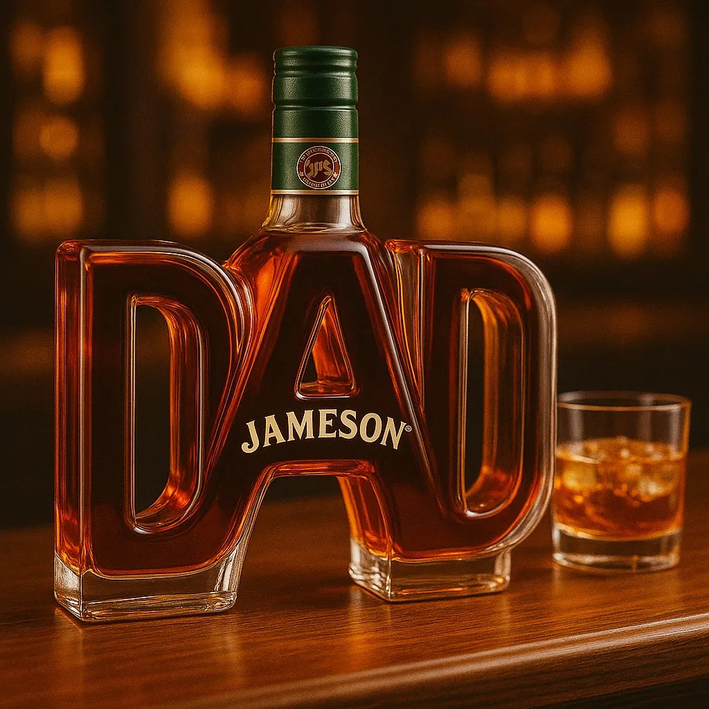 Jack Daniel's whisky láhev - Edice Táta