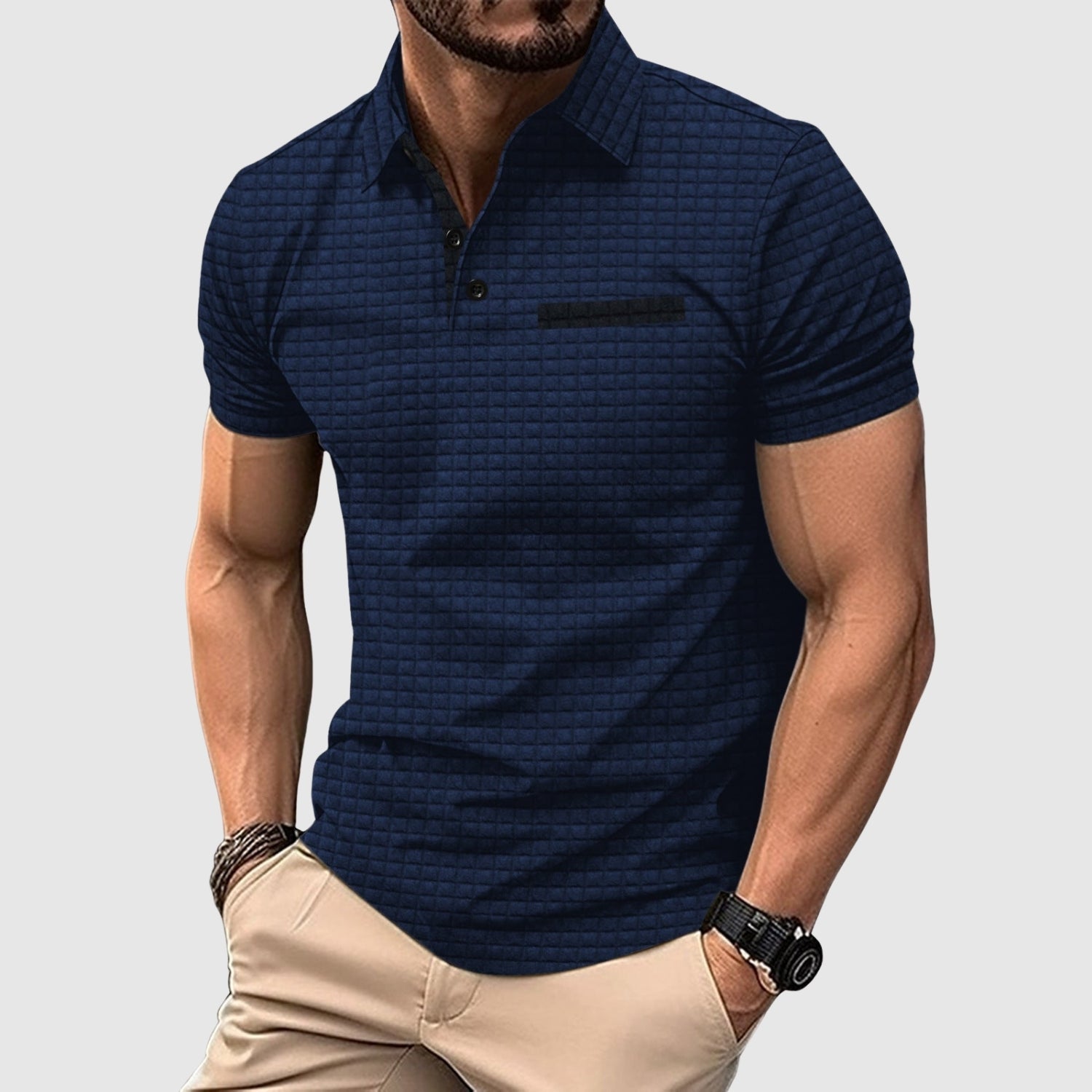 Libuše– Polo styl se strukturovanou texturou