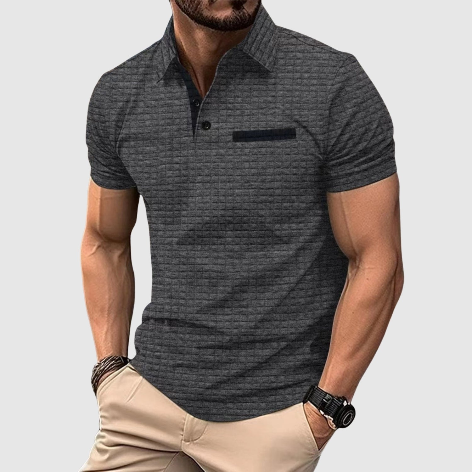 Libuše– Polo styl se strukturovanou texturou