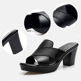Adéla | Elegantní sandály na podpatku