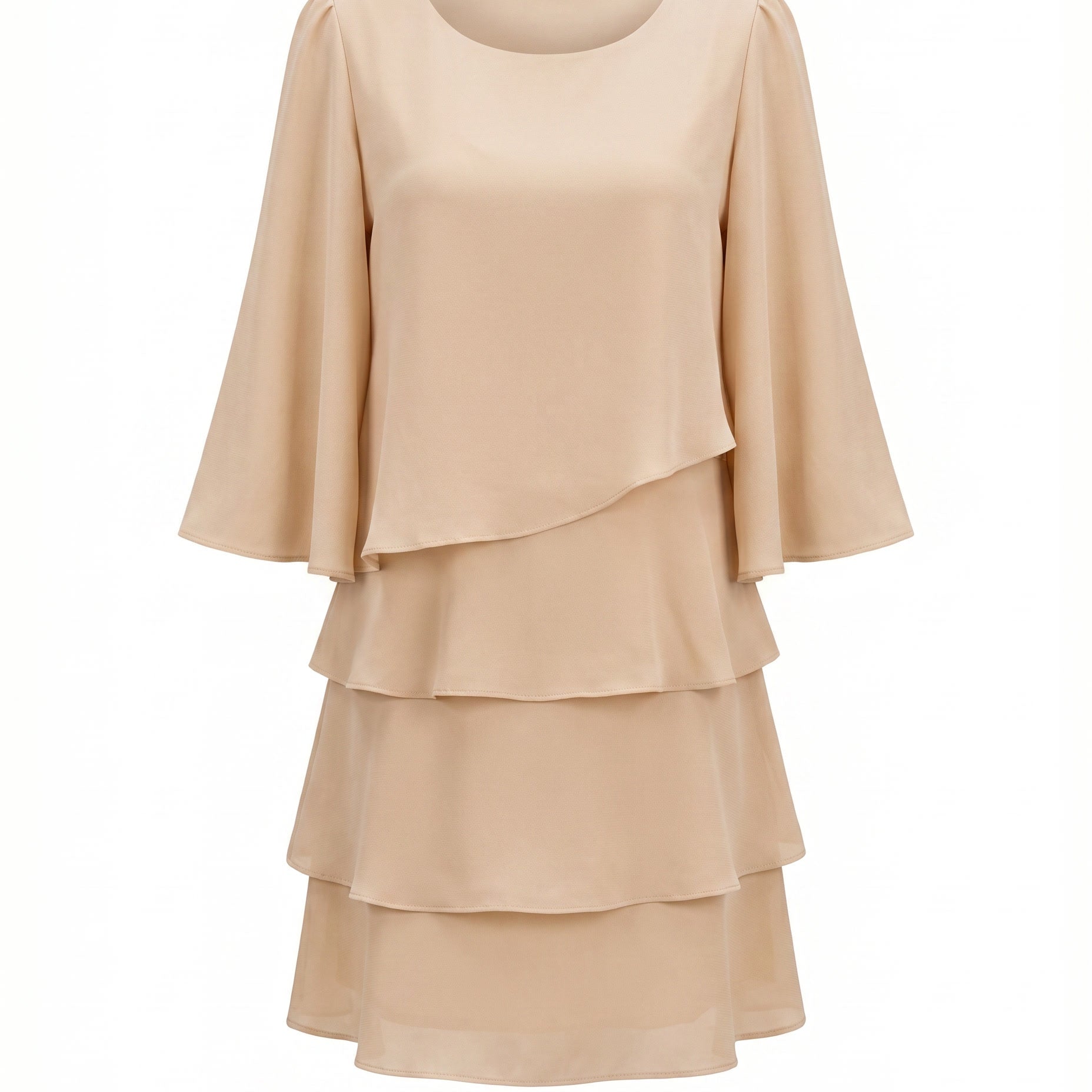 Martina | Elegantní midi šaty s volány
