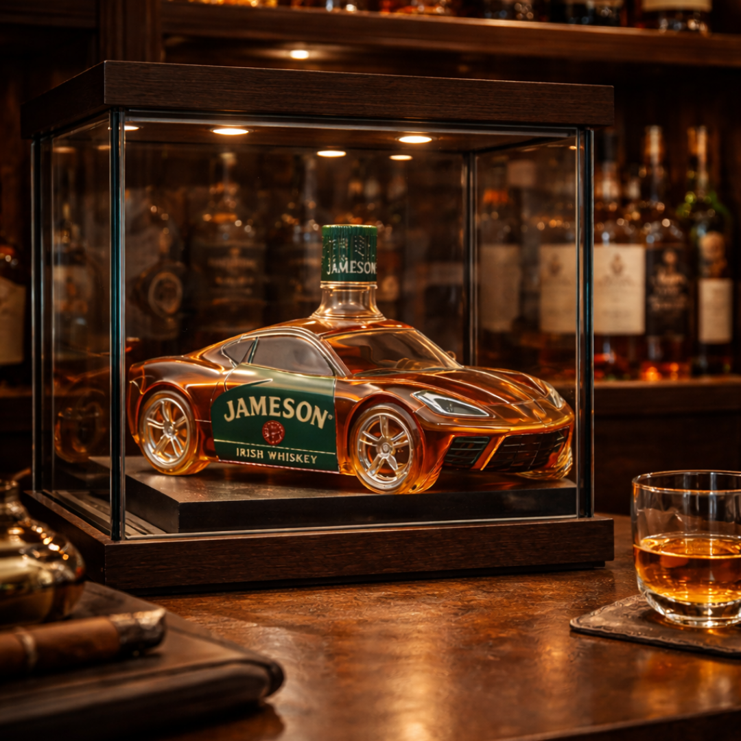 Whisky láhev - Edice Corvette