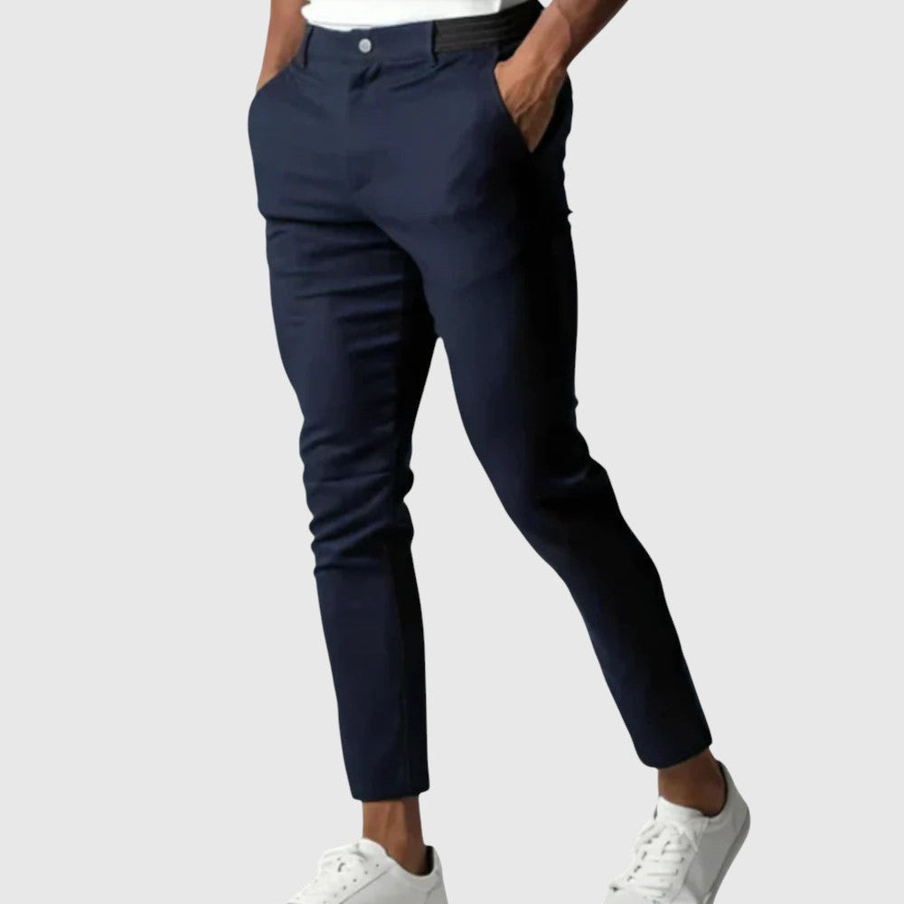 Romanek | Kalhoty Elio Stretch z bavlny