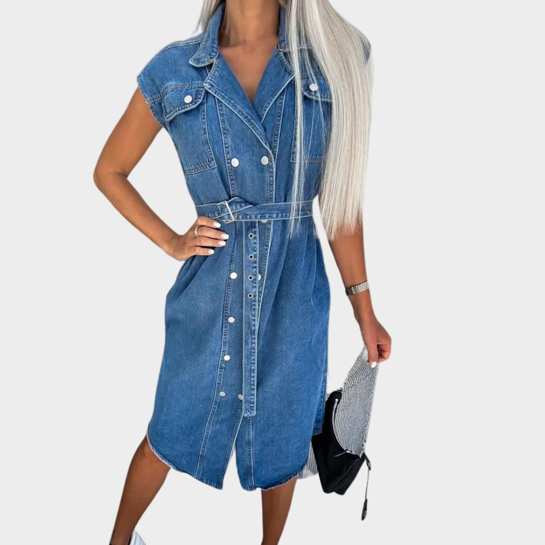 Robe en jean quotidienne
