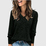 Deri – Svetr z vlny s výstřihem do V