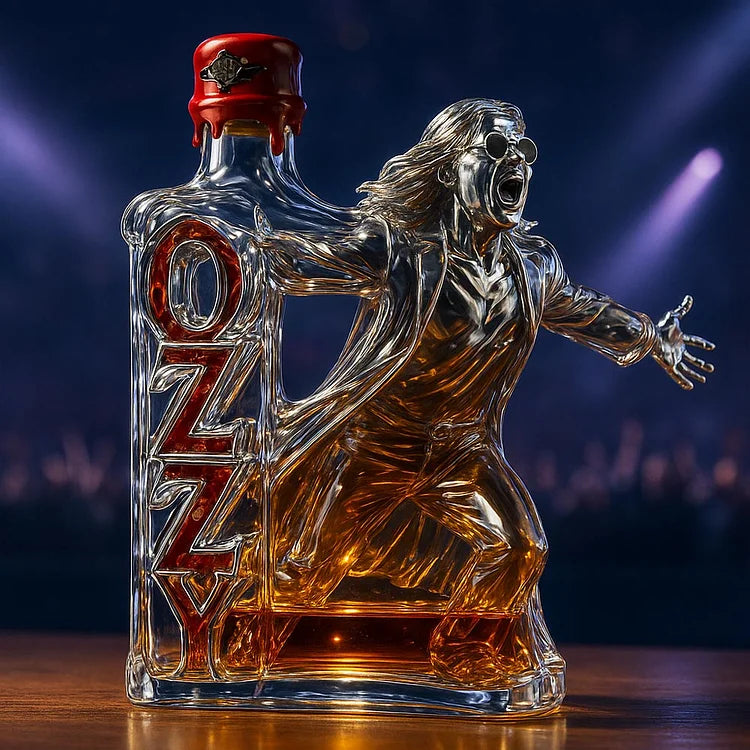 Věčný křik — Ikonická láhev na whisky na počest Ozzyho Osbournea