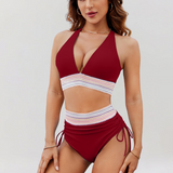 LIDIA - Bikiny set s kontrolou bříška a vysokým pasem