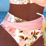 KVĚTA | Bikiny s kontrastním květinovým vzorem