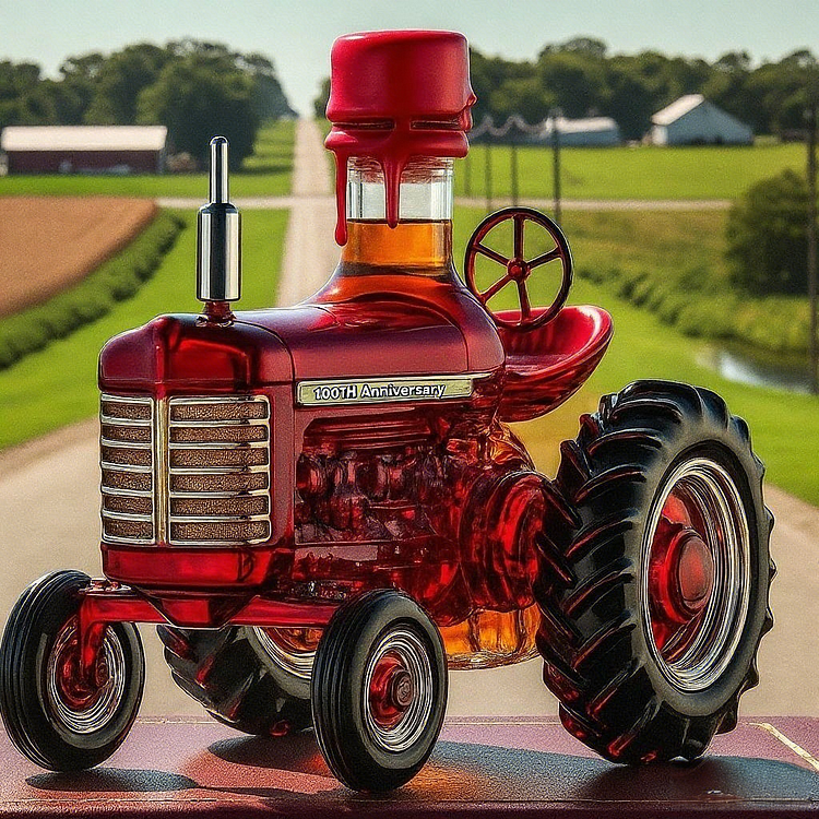 100 LET FARMALL Láhev na whisky