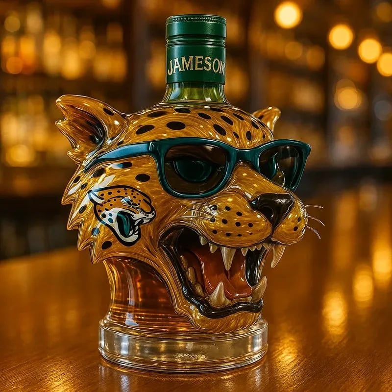 Jaguár | Láhev na whisky Jacksonville Jaguars