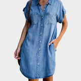 Robe en jean décontractée