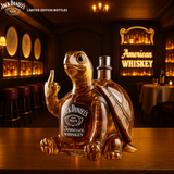 Láhev na whisky ve tvaru želvy