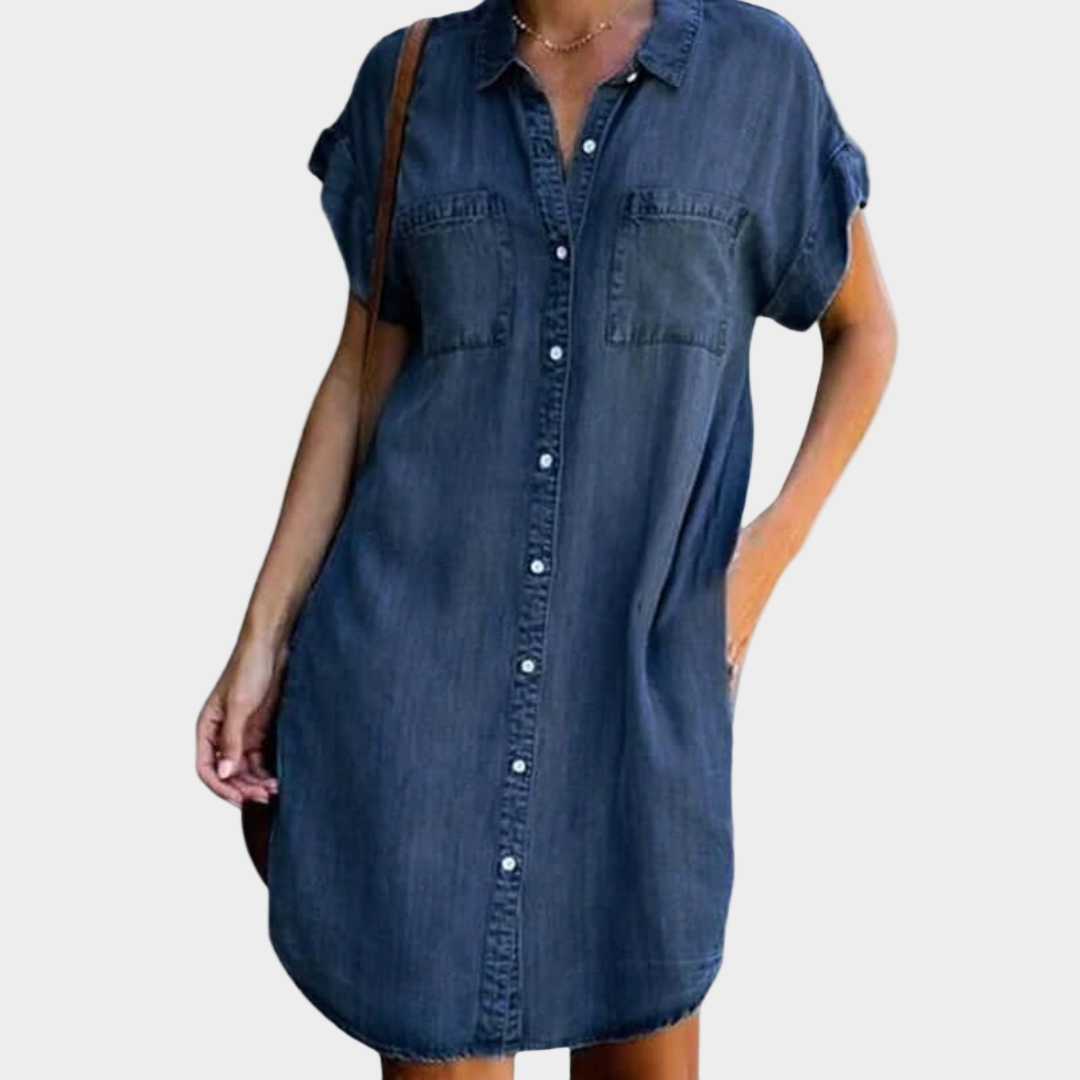 Robe en jean décontractée