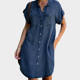 Robe en jean décontractée