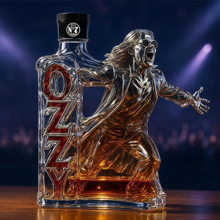 Věčný křik — Ikonická láhev na whisky na počest Ozzyho Osbournea