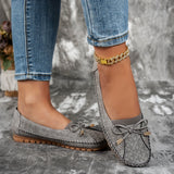 Sabina | Měkké komfortní loafery s mašlí