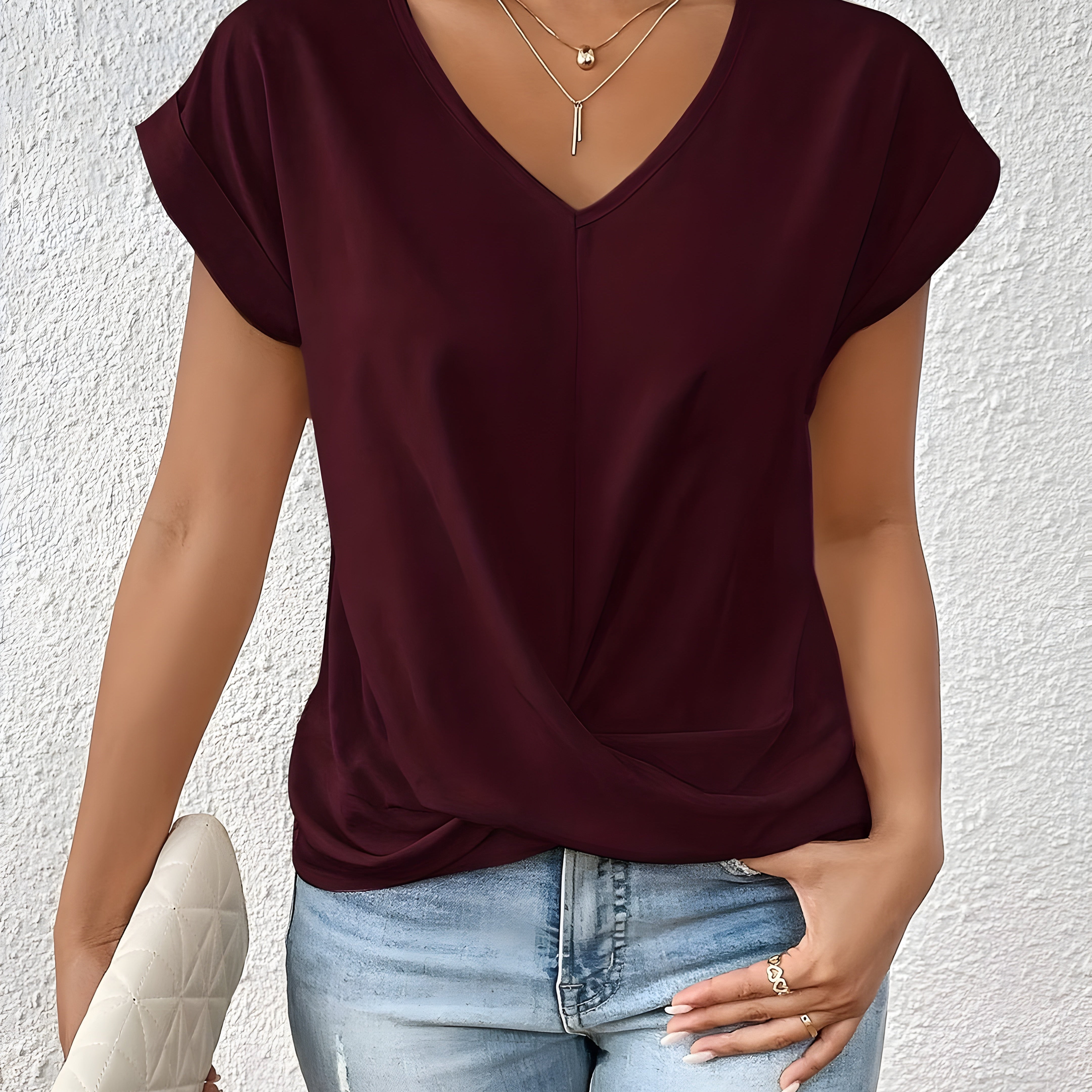 TEREZA | Elegantní top s překřížením