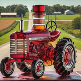 100 LET FARMALL Láhev na whisky
