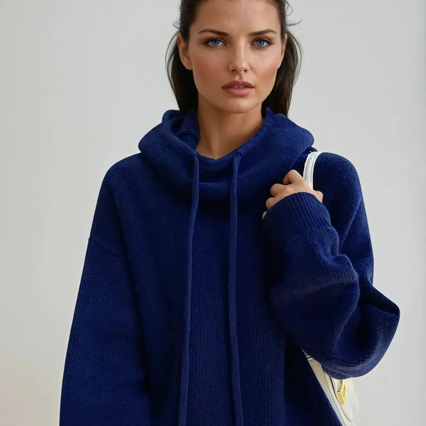 Veronika  | Elegantní pletený svetr s rolákem