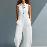 Adéla – Elegantní volný overal s minimalistickým designem
