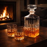 Whisky láhev - Sada láhve a sklenice