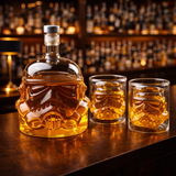 Whisky láhev - Sada láhve a sklenice