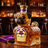 Whisky láhev - Edice Francouzský buldok