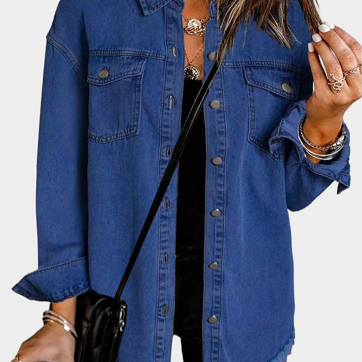 Veste en jean classique