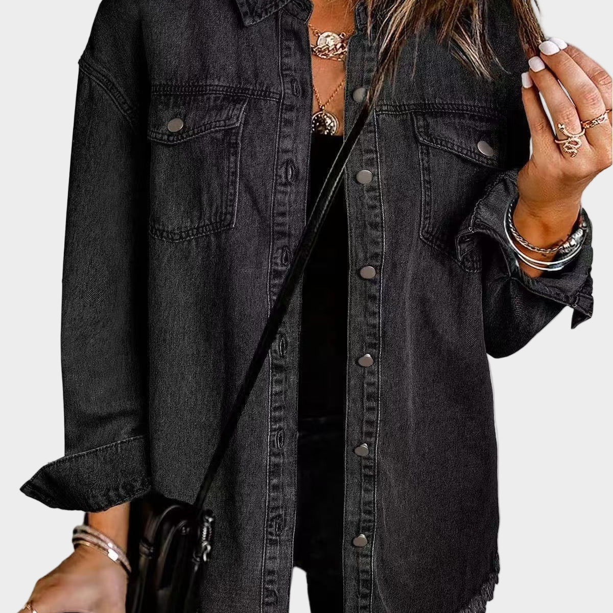Veste en jean classique