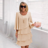 Martina | Elegantní midi šaty s volány
