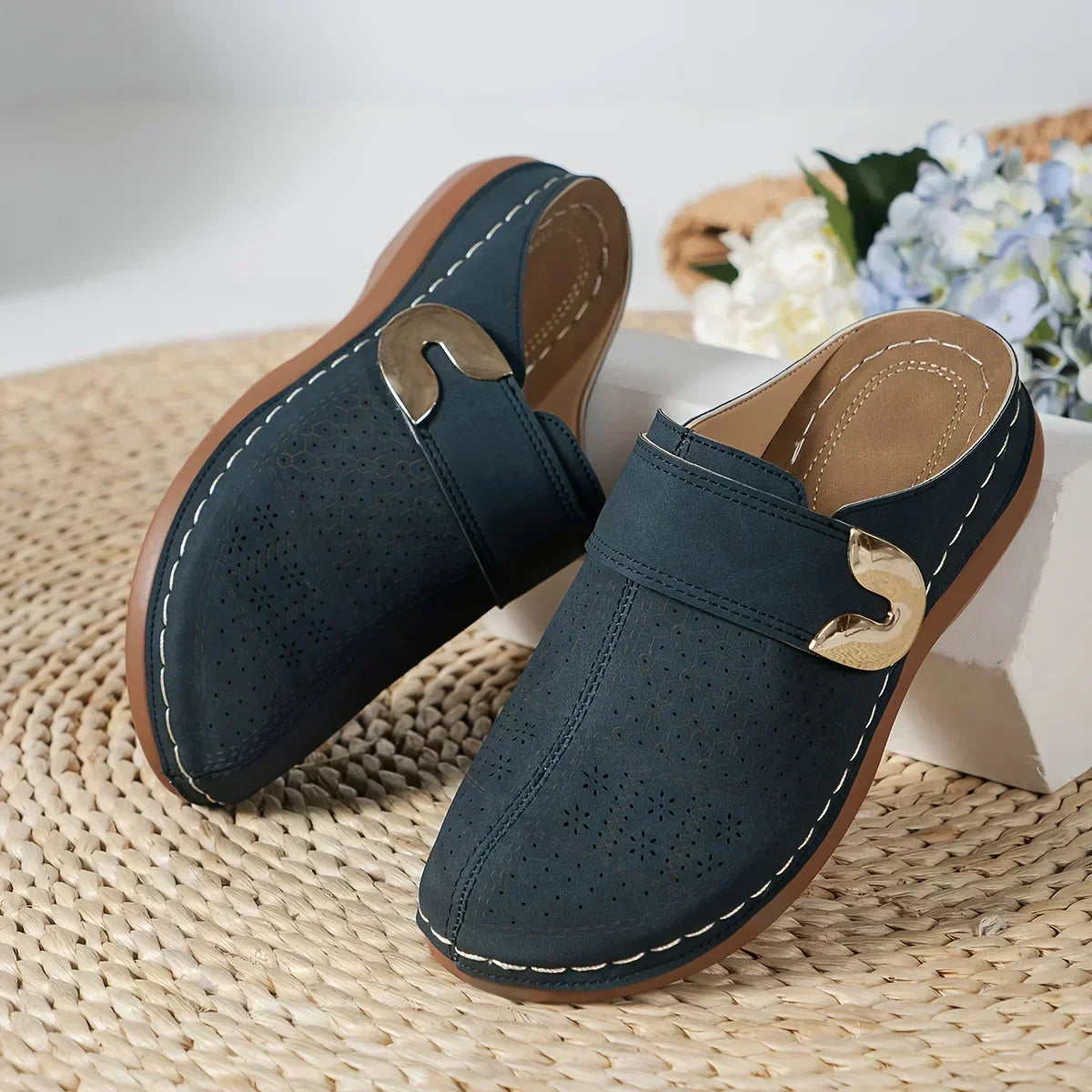MARUŠKA | Elegantní Podpůrné Klínové Sandály