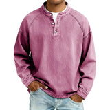 Lubomír | Vintage tričko Henley s knoflíčky