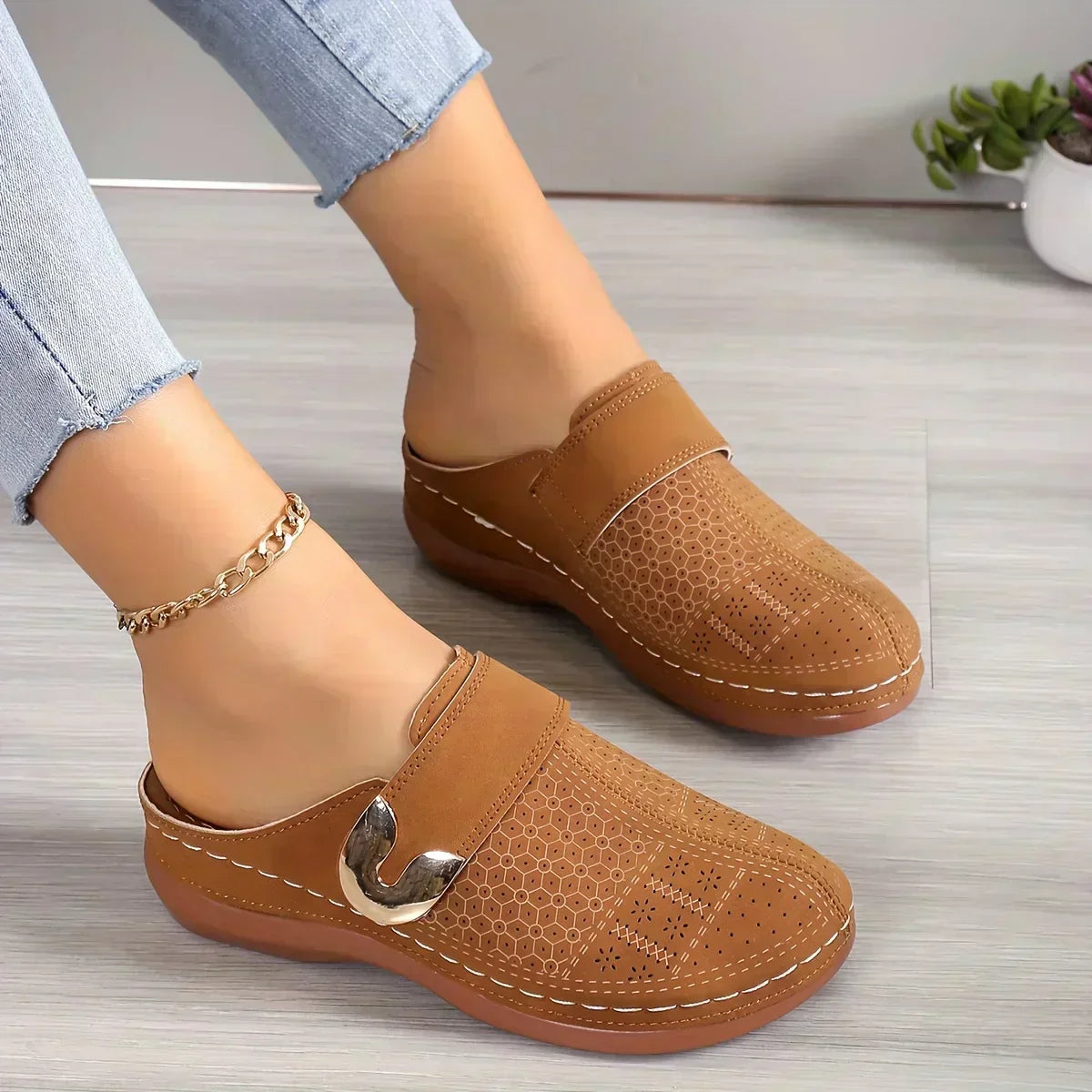 MARUŠKA | Elegantní Podpůrné Klínové Sandály
