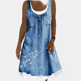 Robe en Jean Élégante et Douce