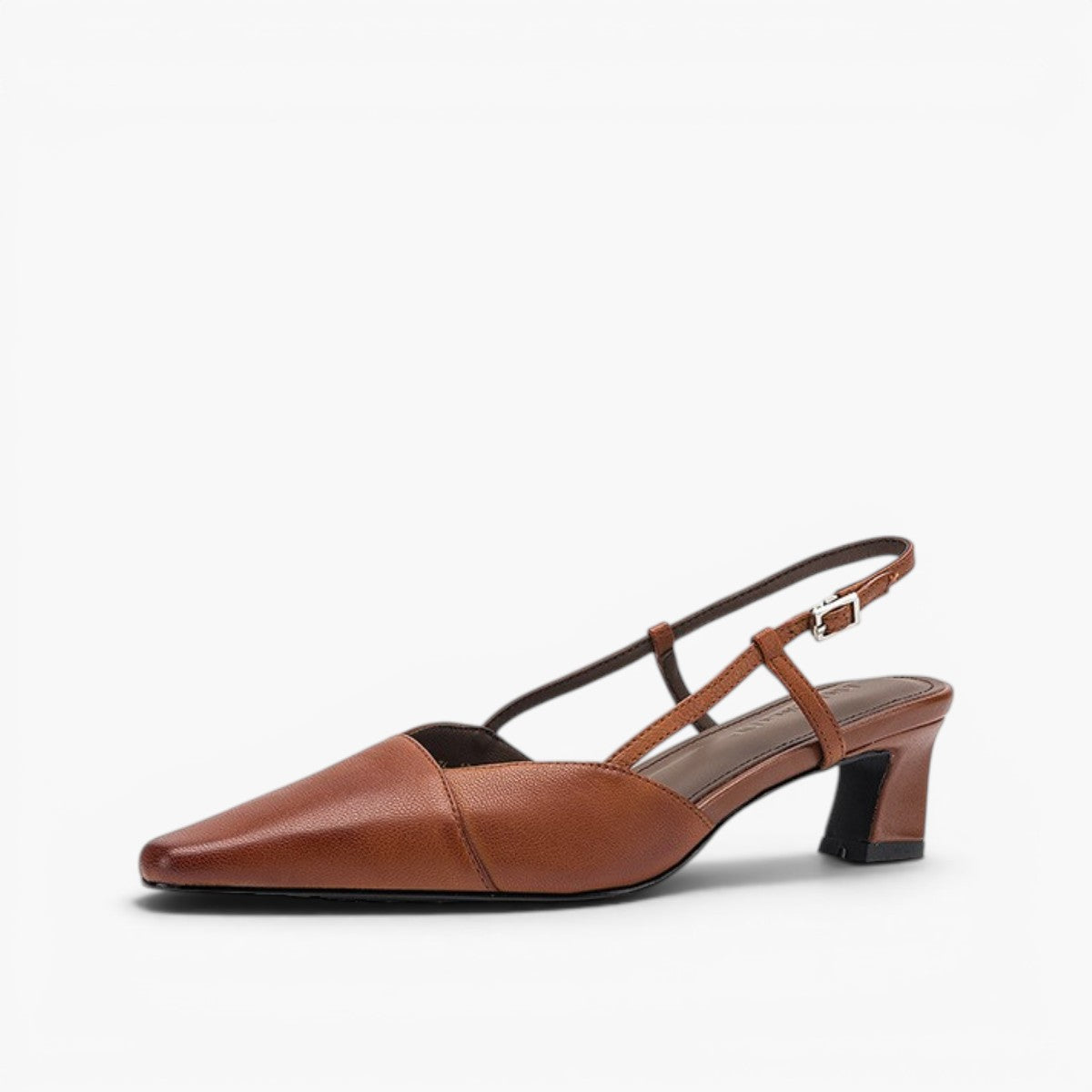 Sona | Kozené slingback podpatky