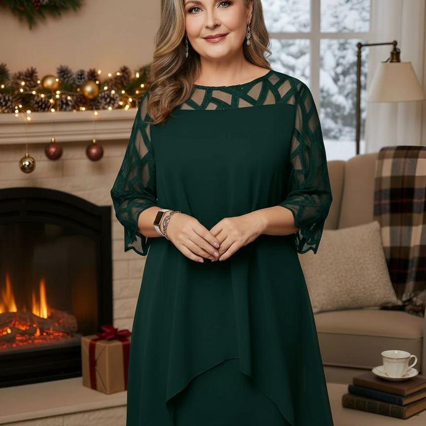 Josefína - Elegantní krajkové šaty