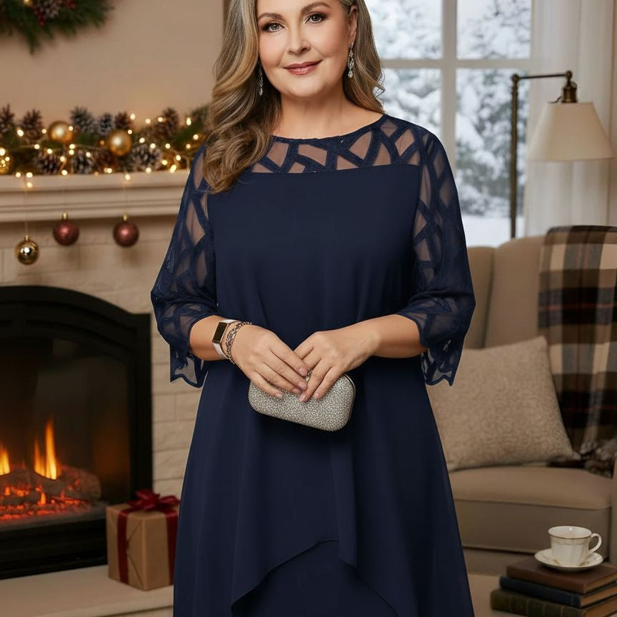 Josefína - Elegantní krajkové šaty