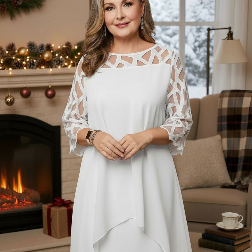 Josefína - Elegantní krajkové šaty