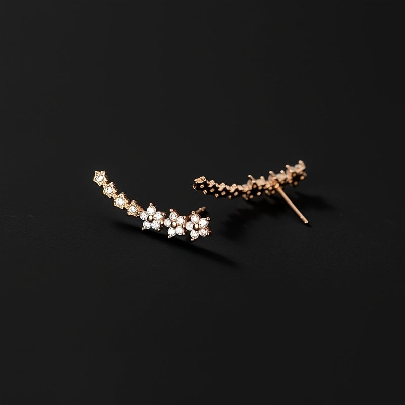 Eliška | Nadčasové květinové náušnice