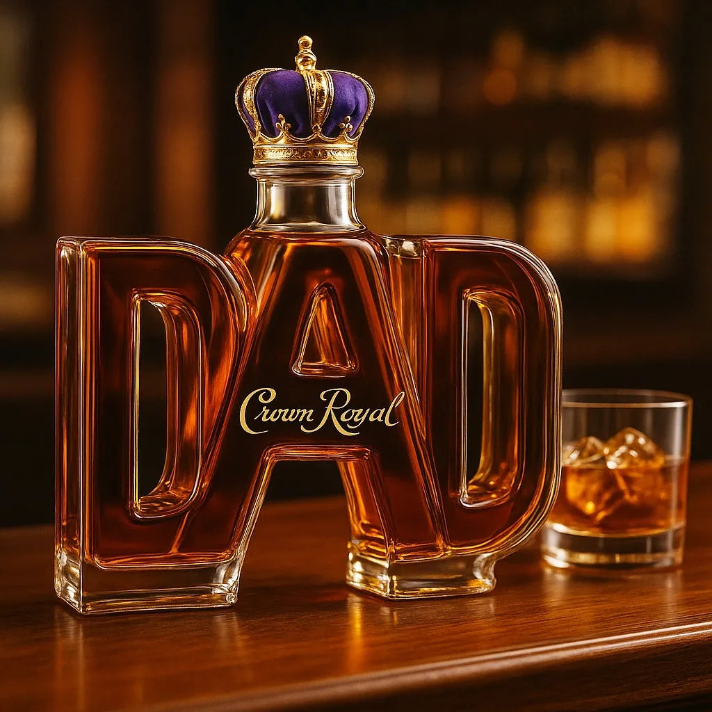 Jack Daniel's whisky láhev - Edice Táta