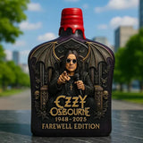Láhev na whisky Ozzy Osbourne s reliéfem, Limitovaná edice — 5