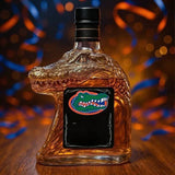 Karafa na whisky ve tvaru krokodýla