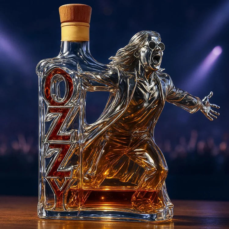 Věčný křik — Ikonická láhev na whisky na počest Ozzyho Osbournea