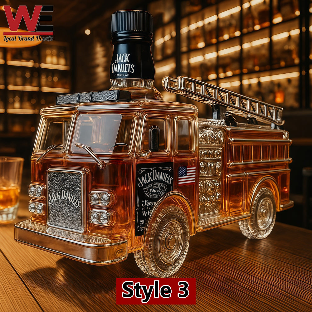 Láhev na whisky Hasičské auto