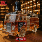 Láhev na whisky Hasičské auto