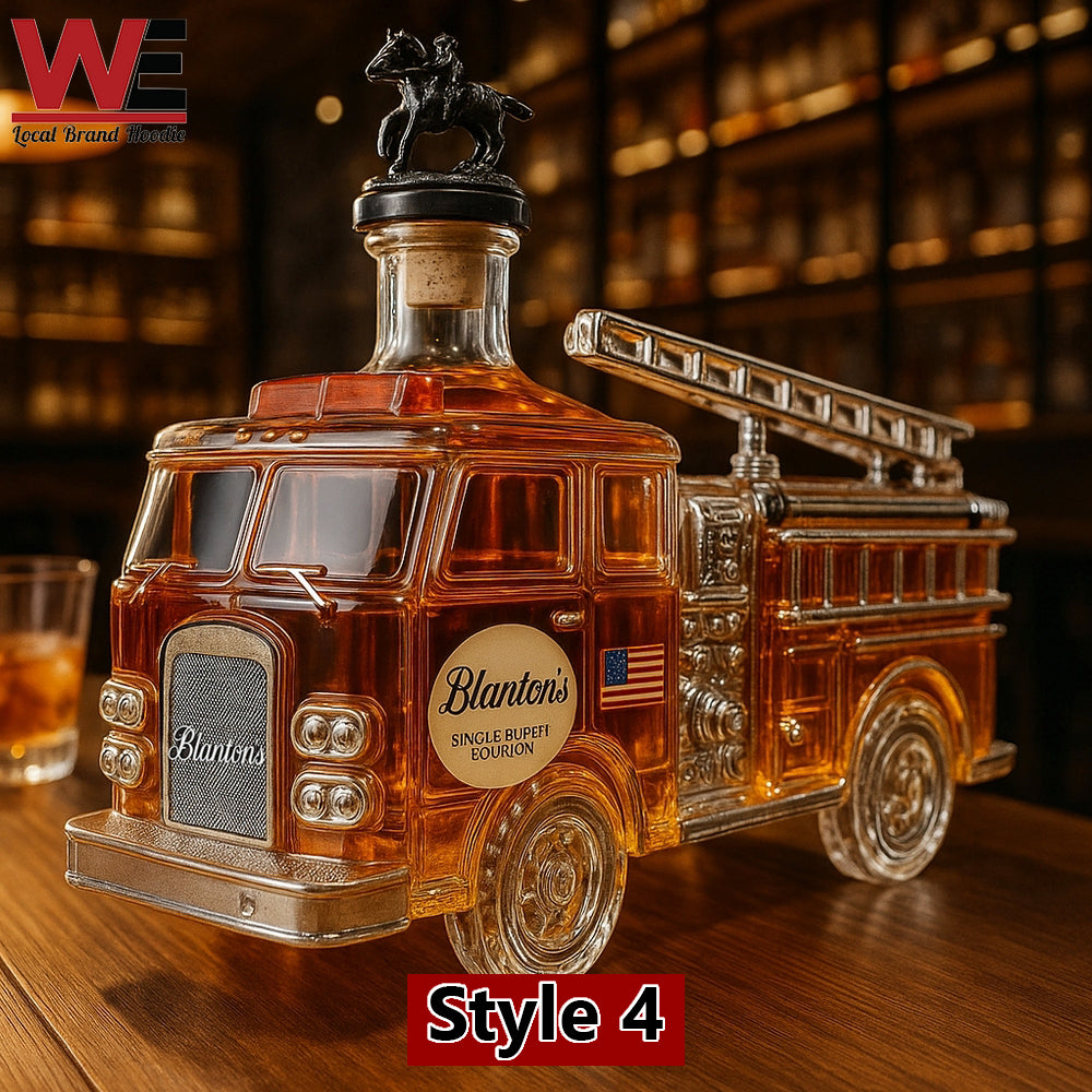 Láhev na whisky Hasičské auto