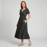 Amélie | Elegantní midi šaty střihu A