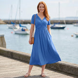 Amélie | Elegantní midi šaty střihu A