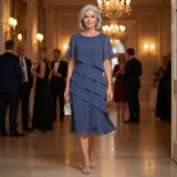 Denisa | Elegantní šaty s volány a pohodlím