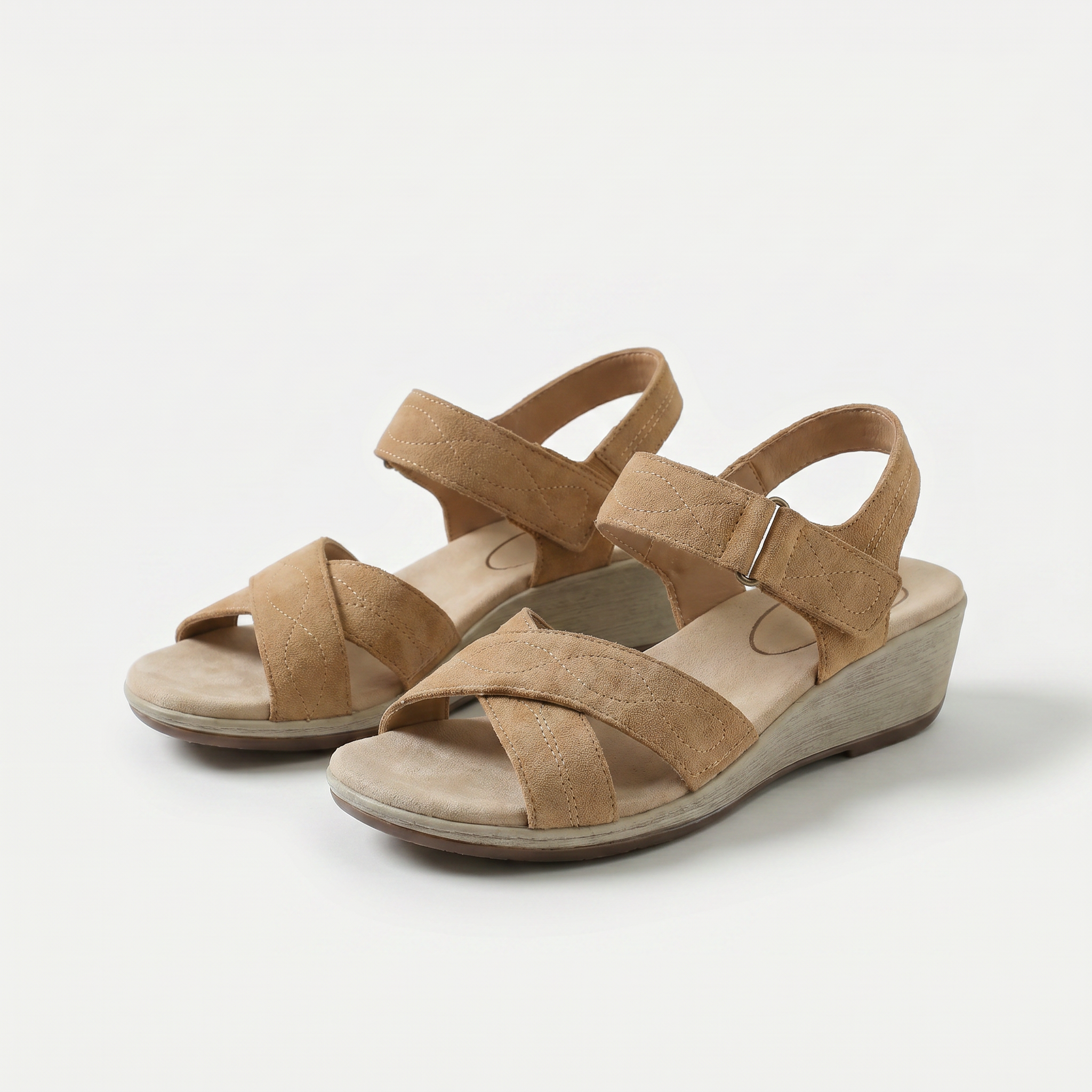 Holka | Elegantní sandály v taupe